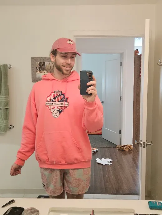 My pink volleyball fit